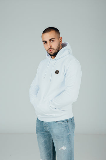 Hoodie White - patch