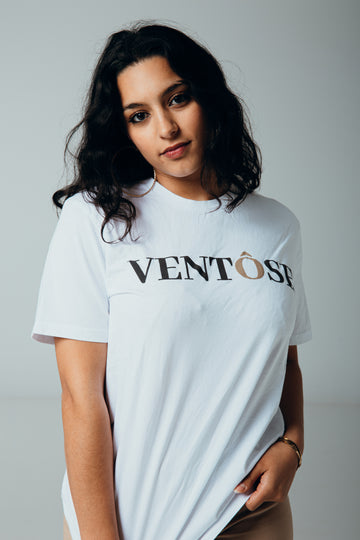Women T-shirt White - print